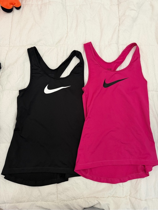 Nike Tops - Nike Pro Women's Tank Tops - Black and Pink